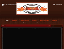 Tablet Screenshot of bonbonwingsandgrill.com